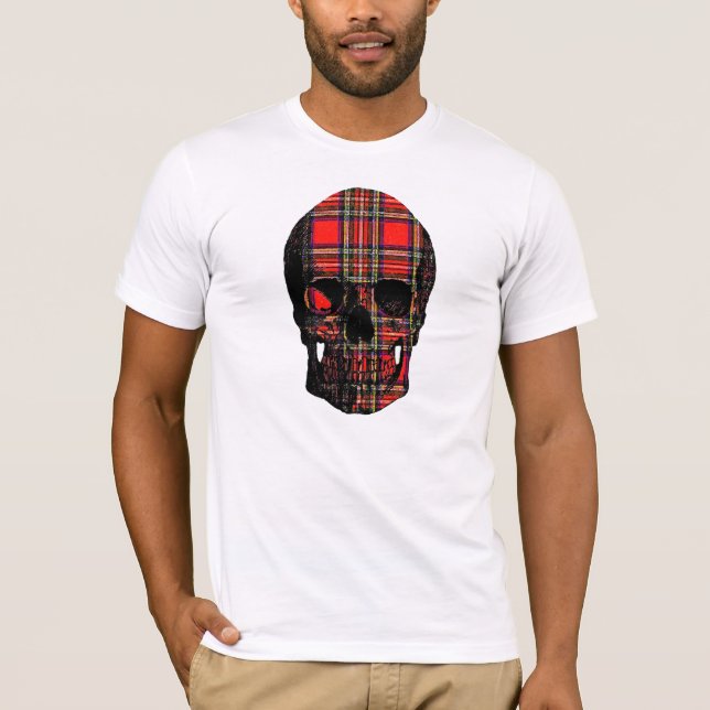 Tartanskalle T Shirt (Framsida)