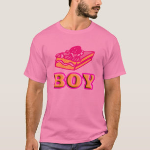 Tårtapojke. glatt uttryck t-shirt