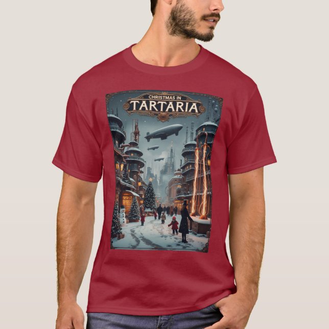 Tartaria Conspiracy Tee | Borttappadens historikde (Framsida)