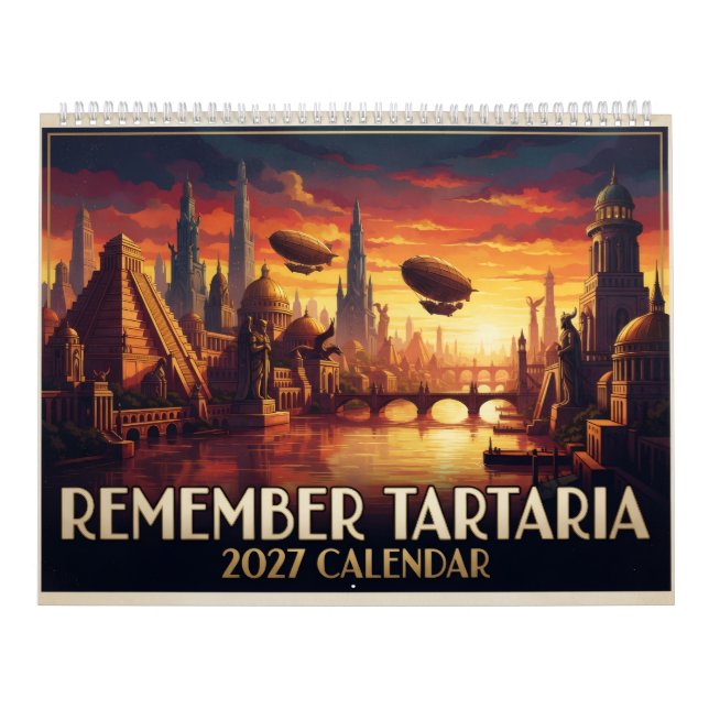 Tartaria Förlorade Imperium Dold Historia Kalender (Omslag)