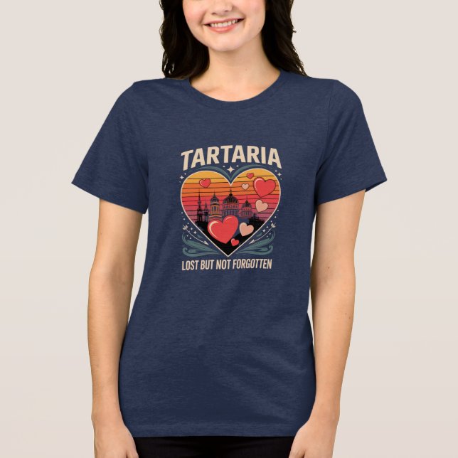 Tartaria Valentine T-shirt Förlorad Historia Kärle (Framsida)