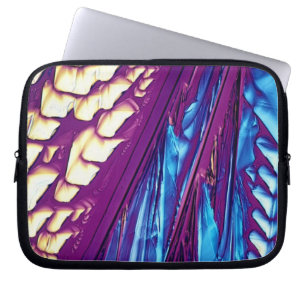 Tartaric syrliga kristaller laptop sleeve