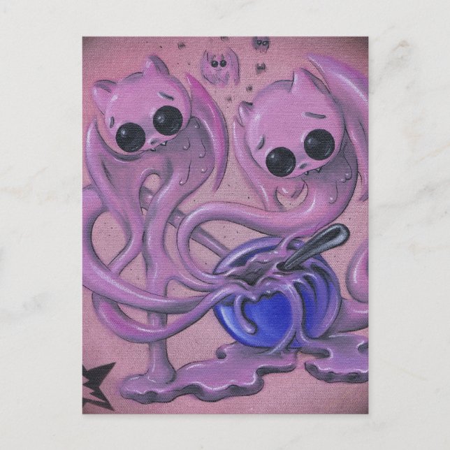 tårtbatteri vykort (Framsida)