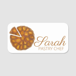 Tarte Tatin Fransk Apple Fruit Tart Paj Bakery Namnbricka
