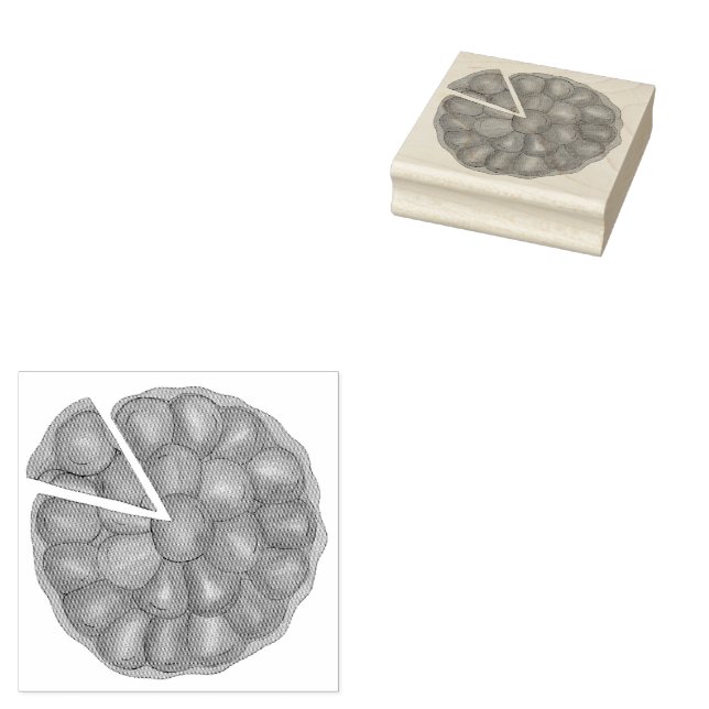 Tarte Tatin Fransk Apple Fruit Tart Paj Pastry Stämpel (Stämplad)