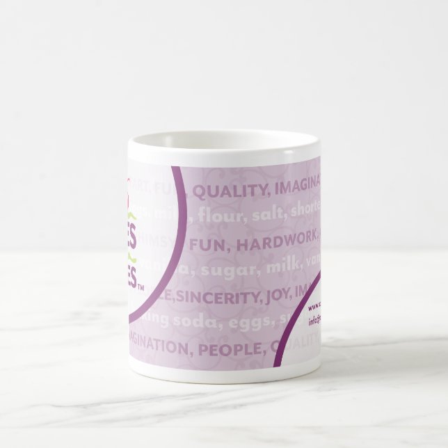 Tårtor för orsakar banermuggen kaffemugg (Center)