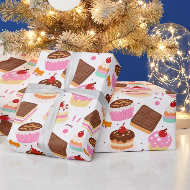 Tårtor och choklad (VÄNLIGEN LÄS NEDAN) Presentpapper (Helgdagar)