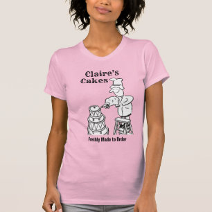 Tårttillverkare och tårtsmyckningsspecialist t shirt