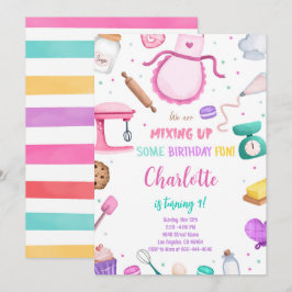 Tårttillverkning inbjudan