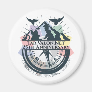 TarValon.Net 25-årsjubileumsmagnet Magnet
