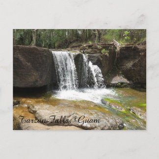 Tarzan Falls, Guam Postcard Vykort