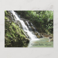 Tarzan Falls Guam-vykort