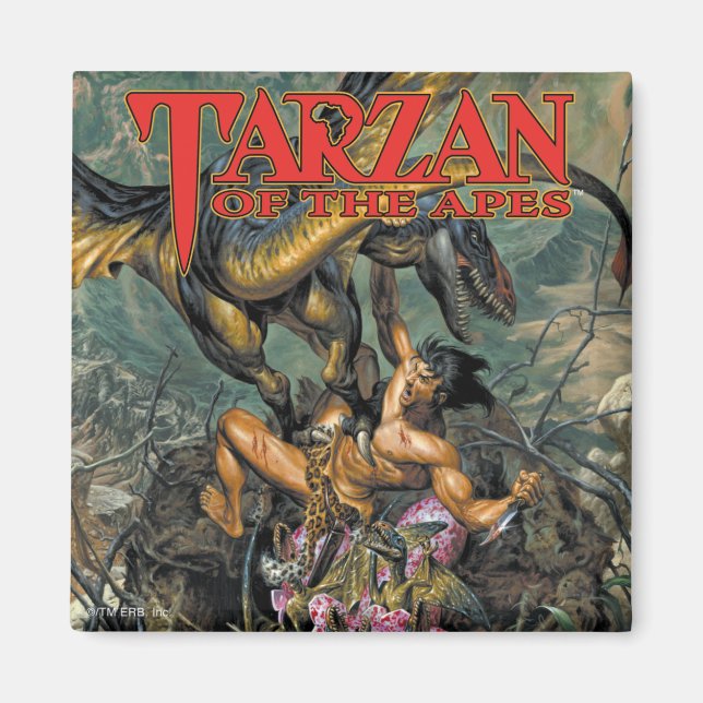 Tarzan från Apes™ 2-tumsmagnet Magnet (Framsidan)
