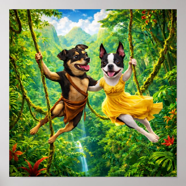 "Tarzan & Jane" Poster (Framsidan)