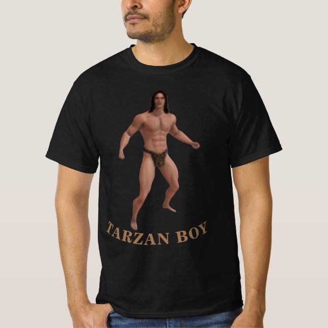 TARZAN POJKE T-Shirt (Framsida)