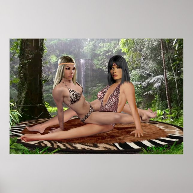 TARZANA SCISSORS LUANA #2 POSTER (Framsidan)