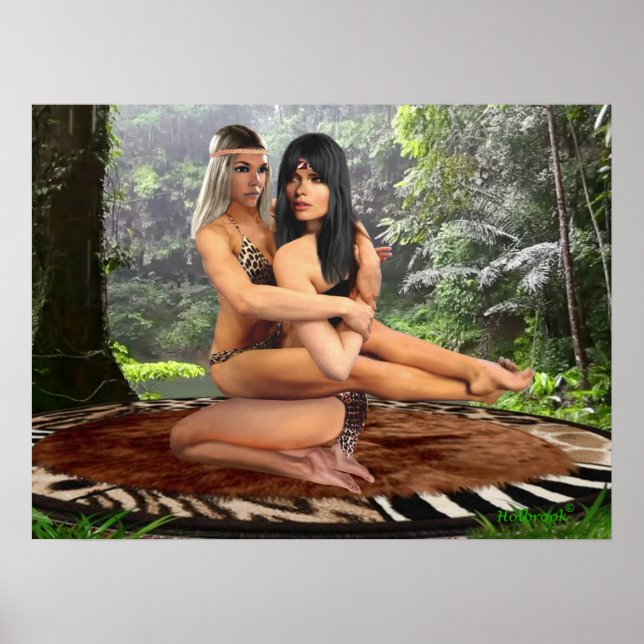 TARZANA SCISSORS LUANA #3 POSTER (Framsidan)