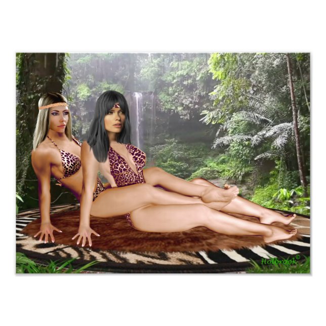 TARZANA SCISSORS LUANA #4 FOTOTRYCK (Framsidan)