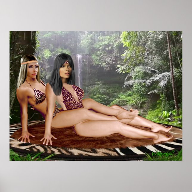 TARZANA SCISSORS LUANA #4 POSTER (Framsidan)