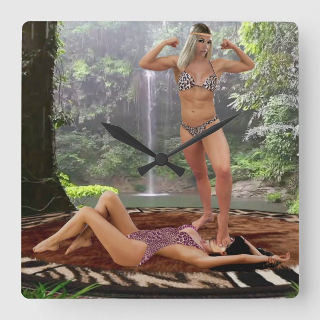 TARZANAS OFFICTLIGA POS FYRKANTIG KLOCKA (Framsida)