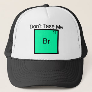 Tasa inte mig Brom Element Skämtt-Shirt Keps