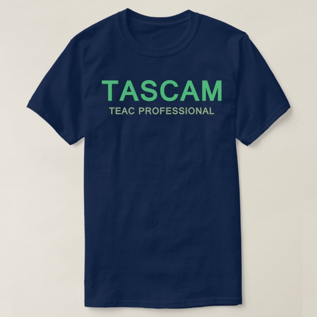 Tascam Teac Professionell 1 T Shirt (Design framsida)