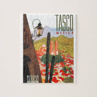 Tasco 1950 Mexico reser affischen Pussel