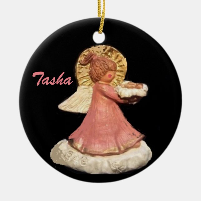 TASHA-GUARDIAN ANGEL PONYTAIL CHORUS ORNAMENT (Framsidan)