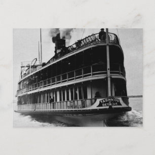 Tashmoo från Detroit - Vintage Stern Shot Vykort
