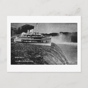 Tashmoo Over Niagra Falls Vintage Trick Photo Vykort