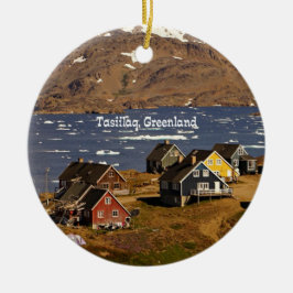 Tasiilaq, Grönland Julgransprydnad Keramik