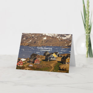 Tasiilaq, Grönland Kort