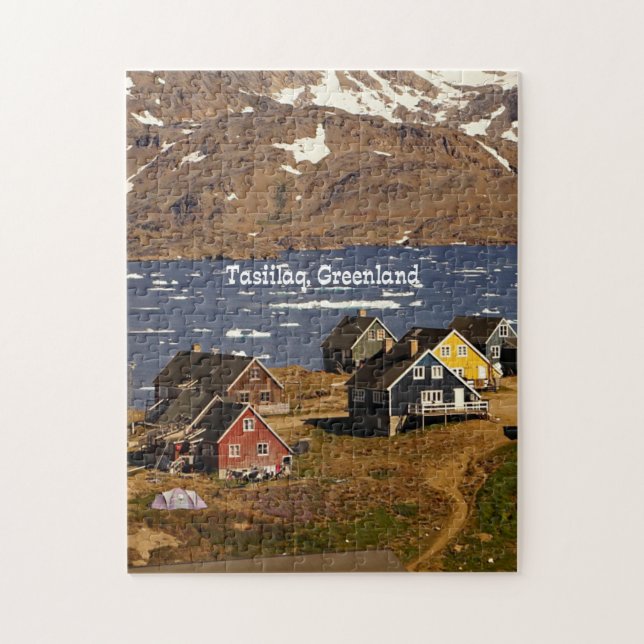Tasiilaq, Grönland Pussel (Vertikal)