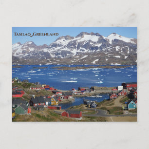 Tasilaq Grönland Vykort