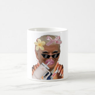 taskig tjej kaffemugg