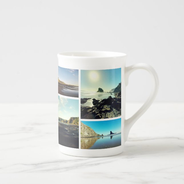 Tasman View Collage Benporslin Mugg (Höger)