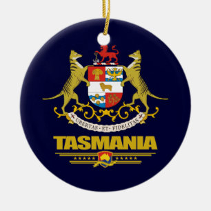 Tasmania COA Julgransprydnad Keramik