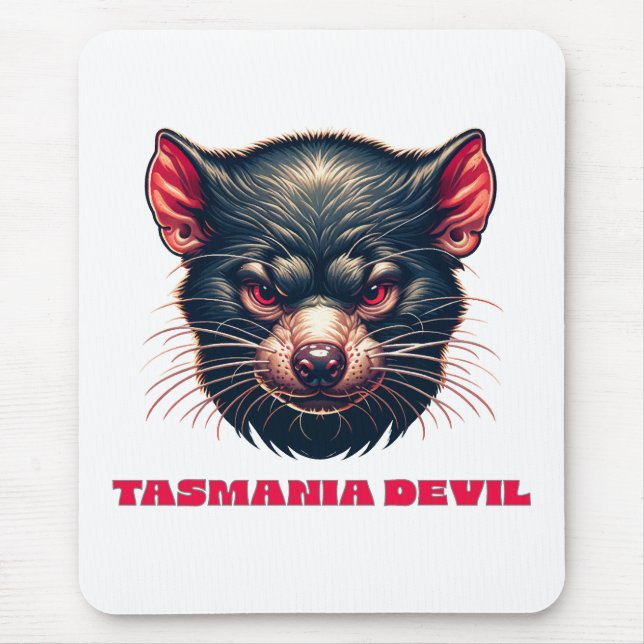 Tasmania Djävulen Australien Musmatta (Framsidan)