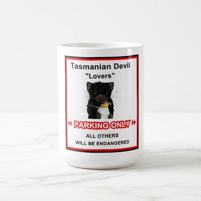 Tasmania djävulenmuggar kaffemugg (Center)