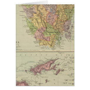 Tasmania, Fiji Hälsningskort