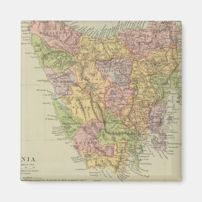 Tasmania, Fiji Magnet (Framsidan)