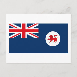 Tasmania Flagga-vykort Vykort