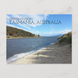 Tasmania flodvykort vykort