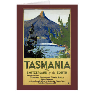 Tasmania Hälsningskort