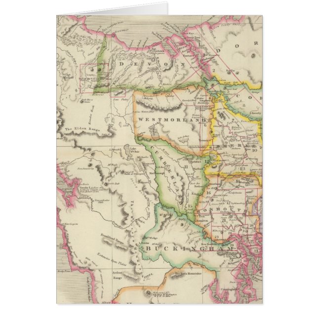 Tasmania Hälsningskort (Framsidan)