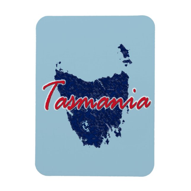 Tasmania Magnet (Vertikal)