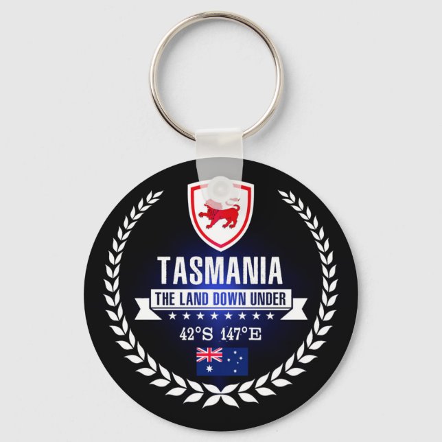Tasmania Nyckelring (Framsida)