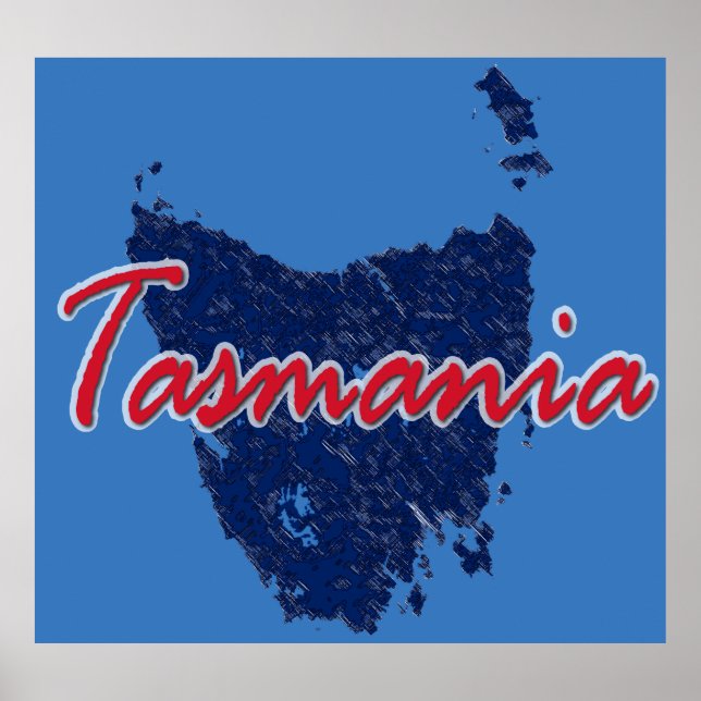 Tasmania Poster (Framsidan)