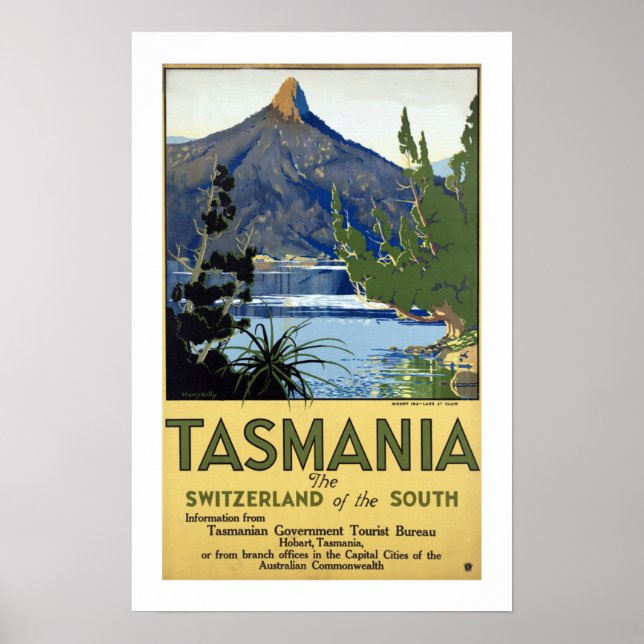 Tasmania Poster (Framsidan)