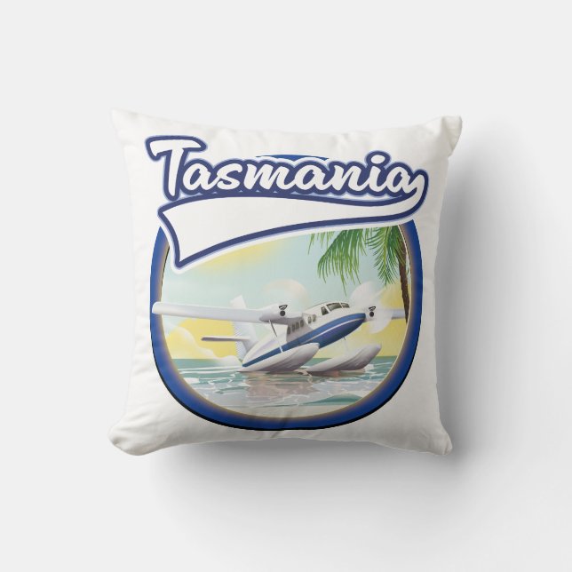 Tasmania reslogotyp kudde (Framsida)